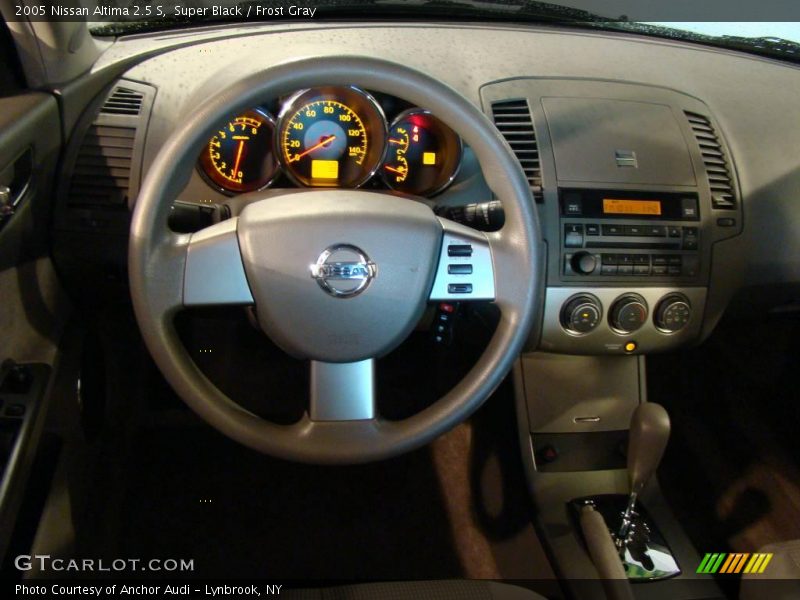 Super Black / Frost Gray 2005 Nissan Altima 2.5 S
