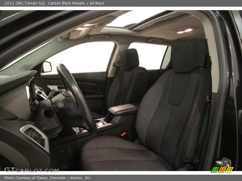 Carbon Black Metallic / Jet Black 2011 GMC Terrain SLE