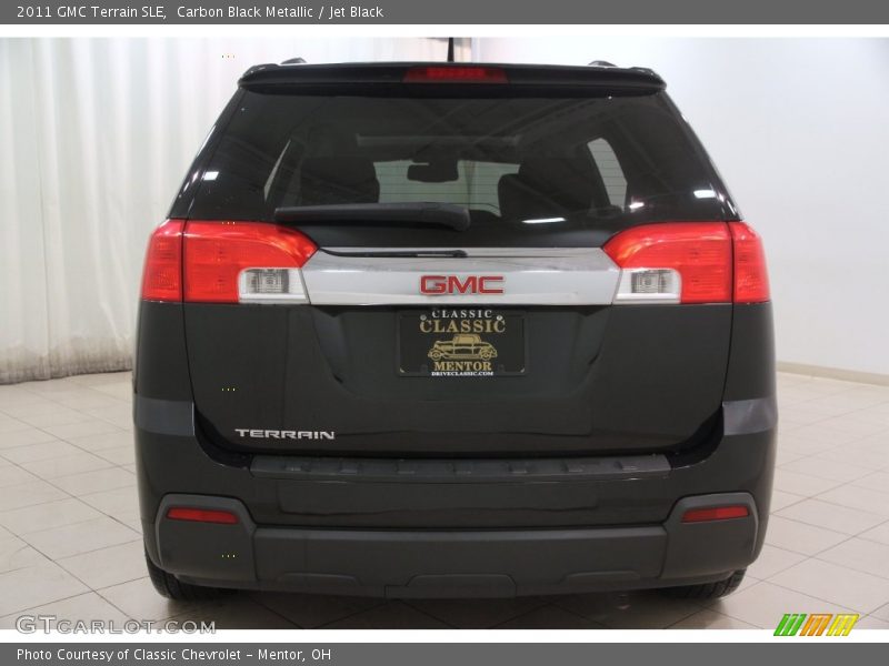 Carbon Black Metallic / Jet Black 2011 GMC Terrain SLE