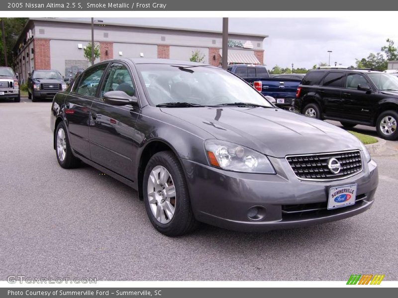 Smoke Metallic / Frost Gray 2005 Nissan Altima 2.5 S
