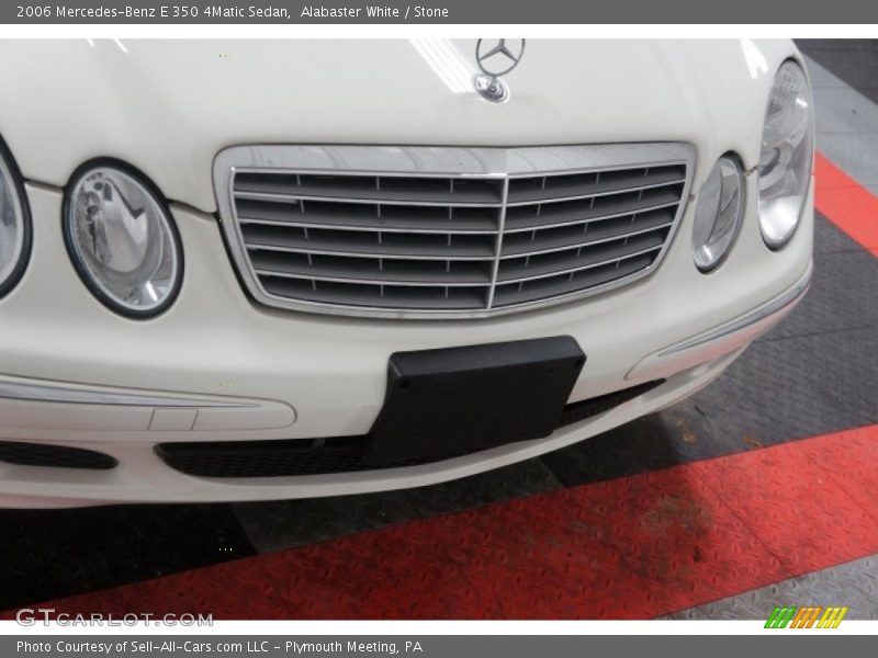 Alabaster White / Stone 2006 Mercedes-Benz E 350 4Matic Sedan