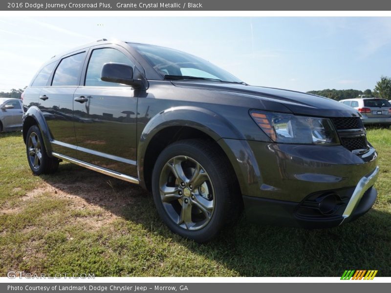 Granite Crystal Metallic / Black 2016 Dodge Journey Crossroad Plus