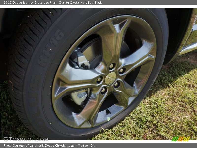 Granite Crystal Metallic / Black 2016 Dodge Journey Crossroad Plus