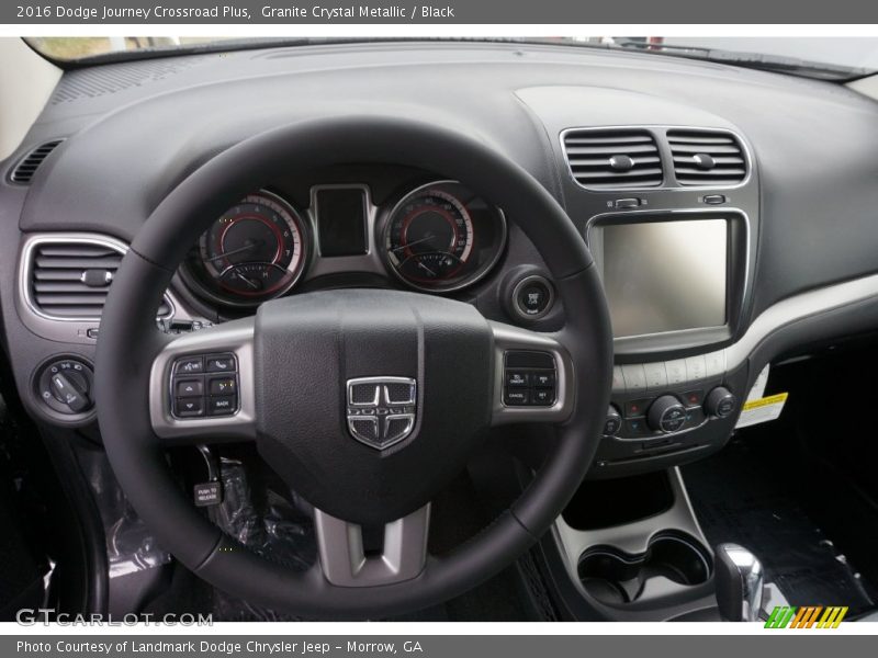 Granite Crystal Metallic / Black 2016 Dodge Journey Crossroad Plus