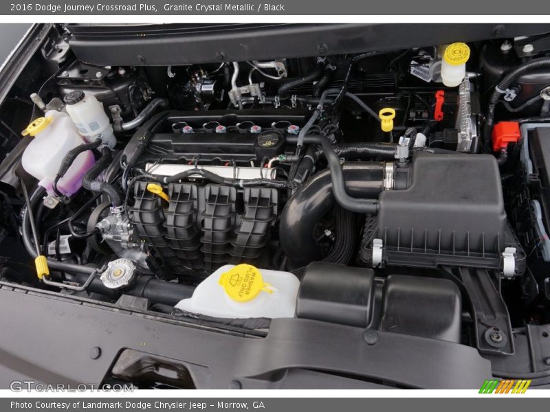 Granite Crystal Metallic / Black 2016 Dodge Journey Crossroad Plus