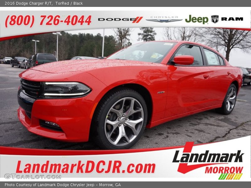 TorRed / Black 2016 Dodge Charger R/T