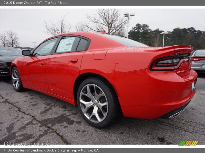 TorRed / Black 2016 Dodge Charger R/T