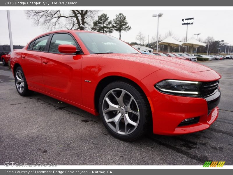 TorRed / Black 2016 Dodge Charger R/T