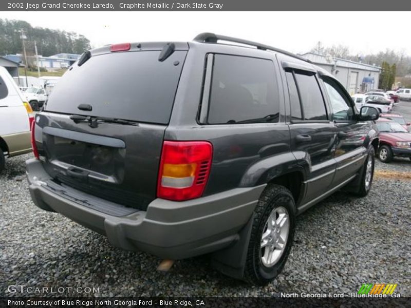 Graphite Metallic / Dark Slate Gray 2002 Jeep Grand Cherokee Laredo