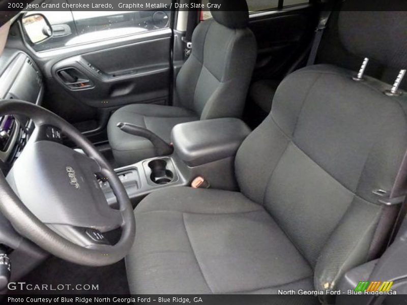 Graphite Metallic / Dark Slate Gray 2002 Jeep Grand Cherokee Laredo