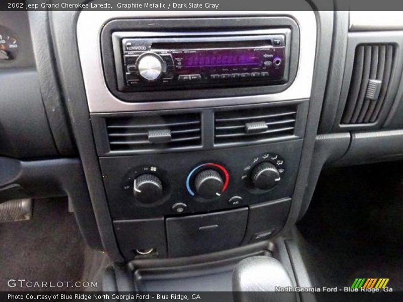 Graphite Metallic / Dark Slate Gray 2002 Jeep Grand Cherokee Laredo