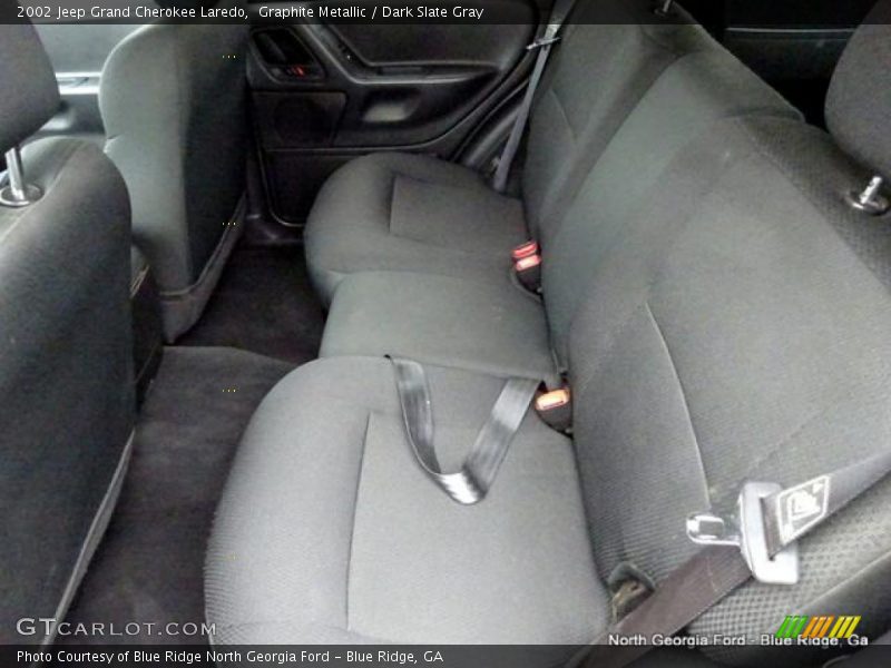 Graphite Metallic / Dark Slate Gray 2002 Jeep Grand Cherokee Laredo