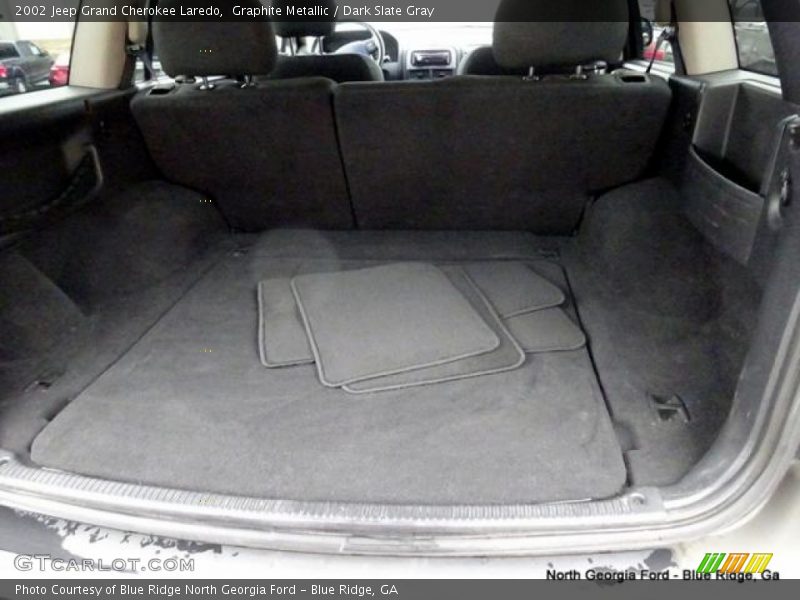 Graphite Metallic / Dark Slate Gray 2002 Jeep Grand Cherokee Laredo