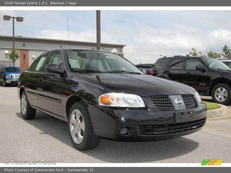 Blackout / Sage 2006 Nissan Sentra 1.8 S