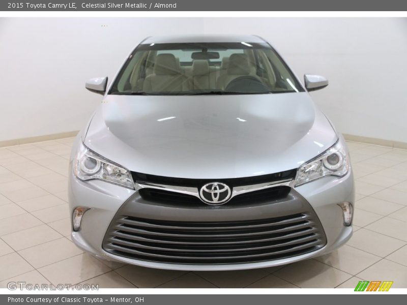Celestial Silver Metallic / Almond 2015 Toyota Camry LE
