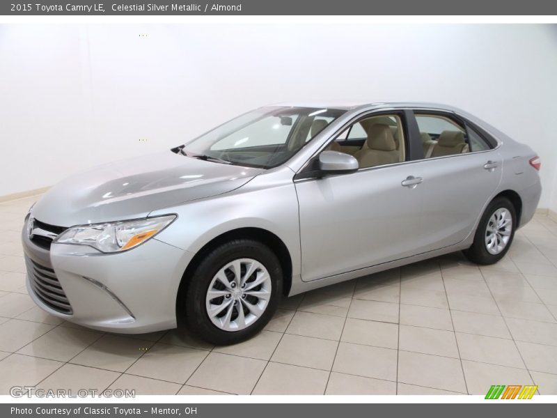 Celestial Silver Metallic / Almond 2015 Toyota Camry LE