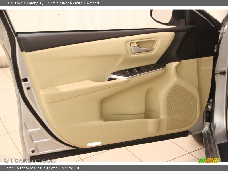 Celestial Silver Metallic / Almond 2015 Toyota Camry LE