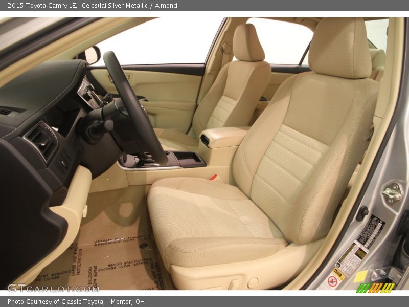 Celestial Silver Metallic / Almond 2015 Toyota Camry LE