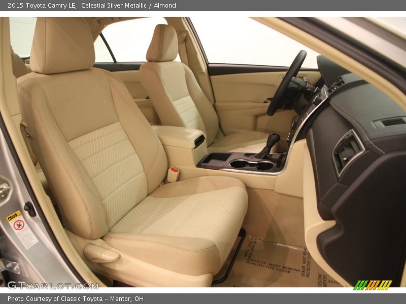 Celestial Silver Metallic / Almond 2015 Toyota Camry LE
