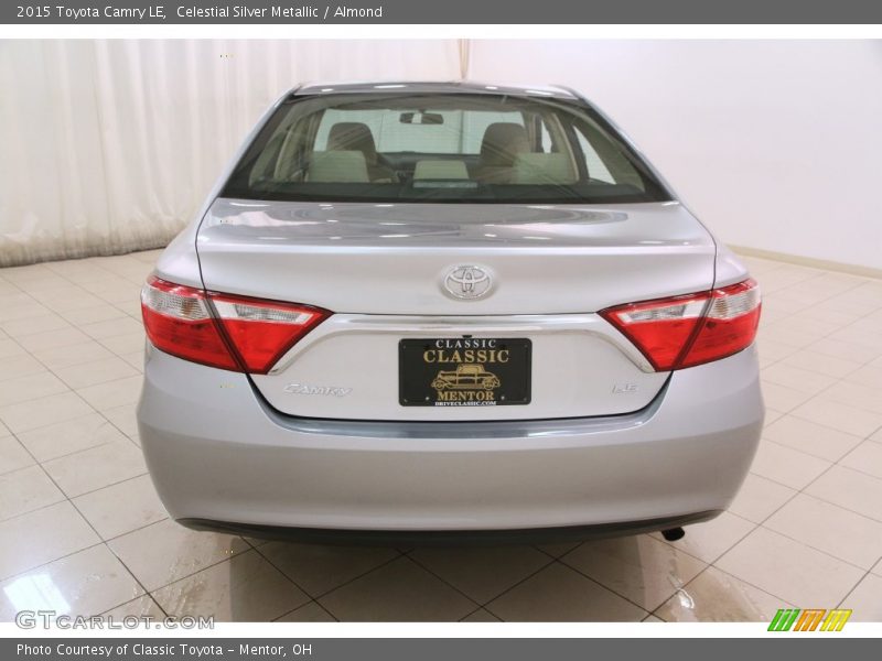 Celestial Silver Metallic / Almond 2015 Toyota Camry LE