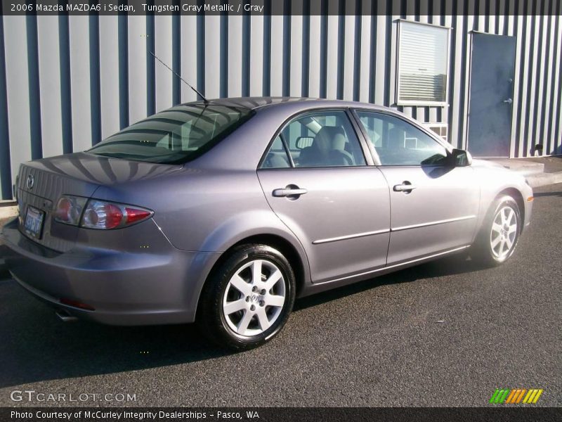 Tungsten Gray Metallic / Gray 2006 Mazda MAZDA6 i Sedan