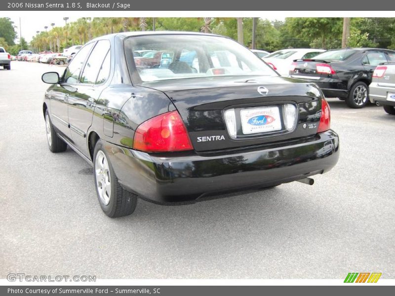 Blackout / Sage 2006 Nissan Sentra 1.8 S