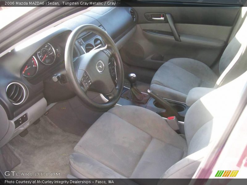 Tungsten Gray Metallic / Gray 2006 Mazda MAZDA6 i Sedan
