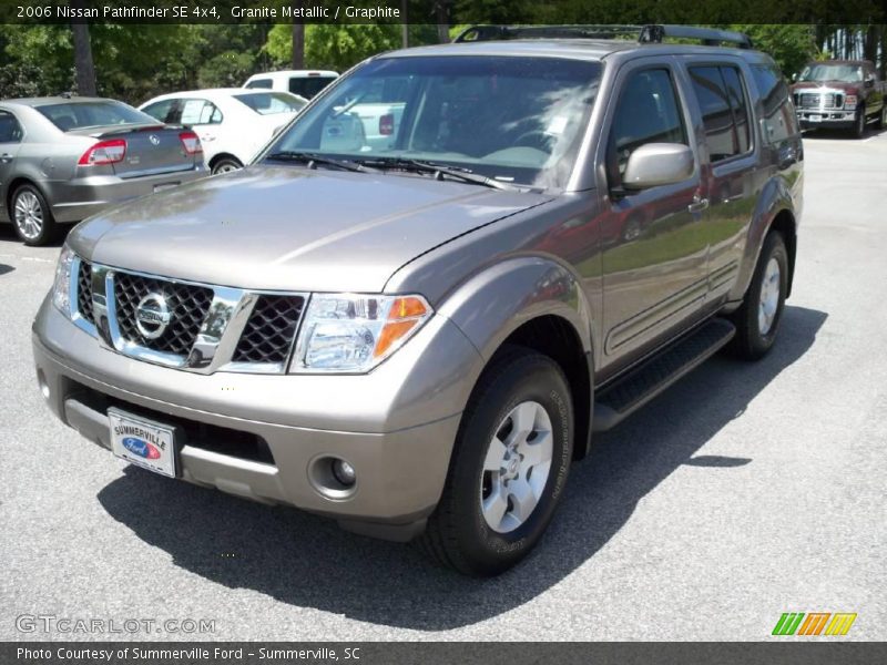 Granite Metallic / Graphite 2006 Nissan Pathfinder SE 4x4