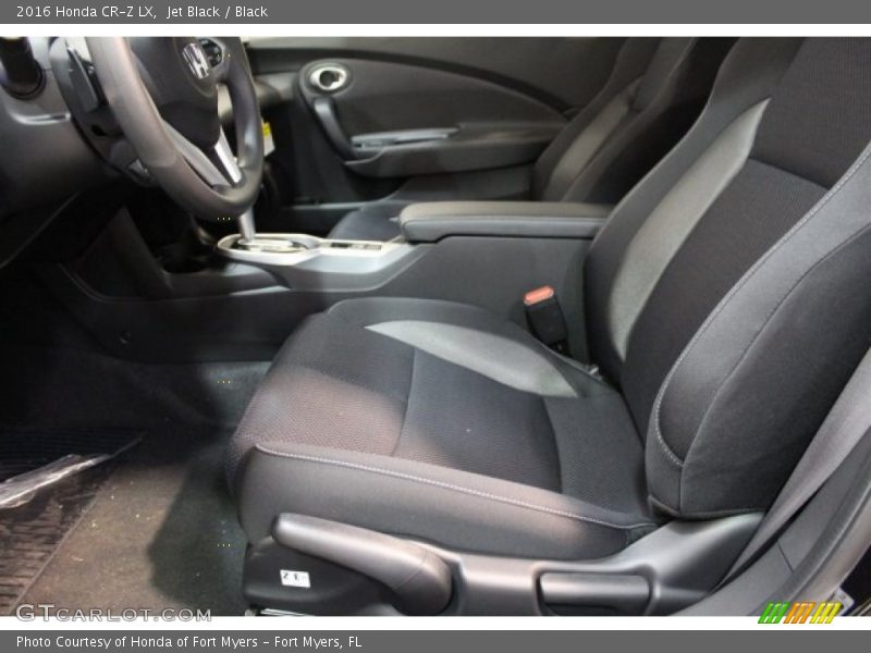 Front Seat of 2016 CR-Z LX