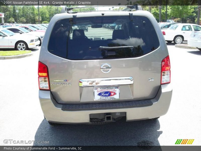 Granite Metallic / Graphite 2006 Nissan Pathfinder SE 4x4