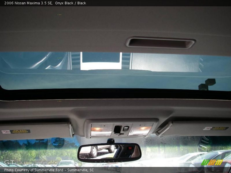 Onyx Black / Black 2006 Nissan Maxima 3.5 SE