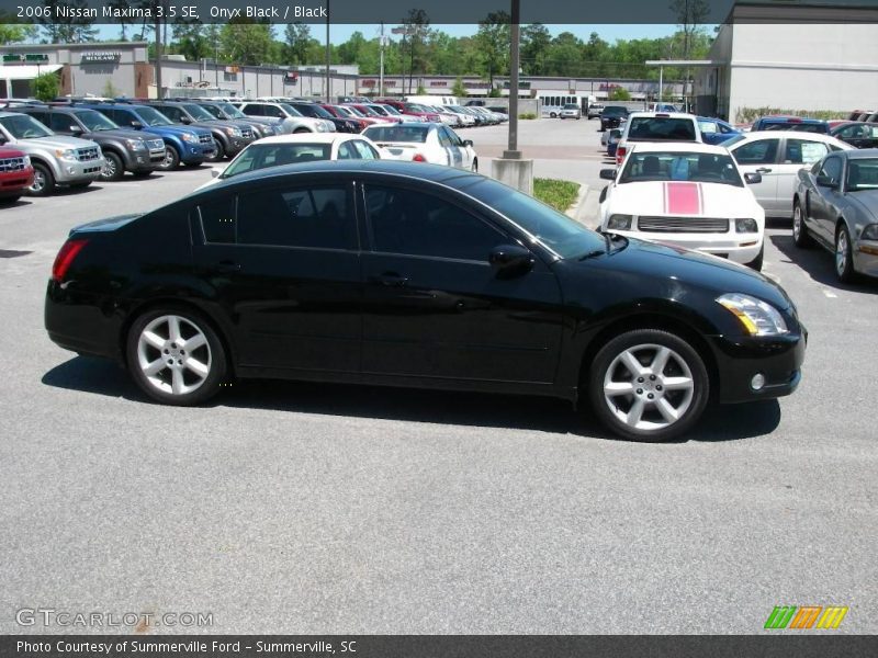 Onyx Black / Black 2006 Nissan Maxima 3.5 SE