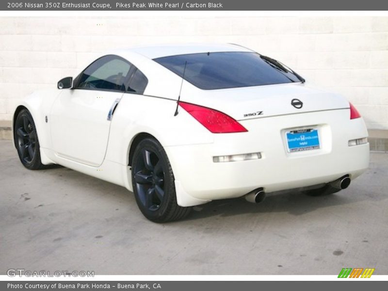 Pikes Peak White Pearl / Carbon Black 2006 Nissan 350Z Enthusiast Coupe