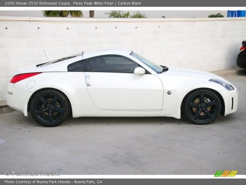 Pikes Peak White Pearl / Carbon Black 2006 Nissan 350Z Enthusiast Coupe