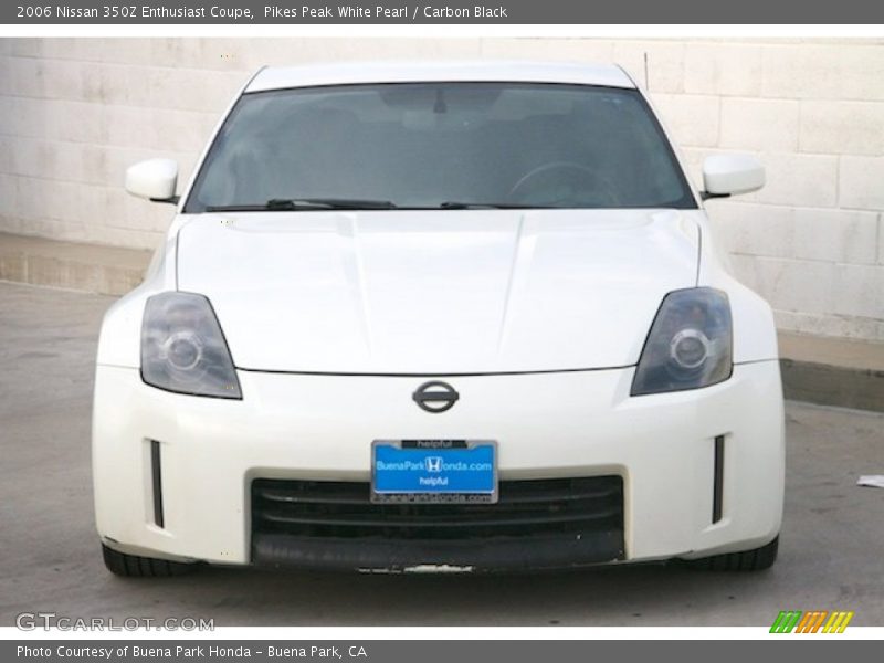 Pikes Peak White Pearl / Carbon Black 2006 Nissan 350Z Enthusiast Coupe