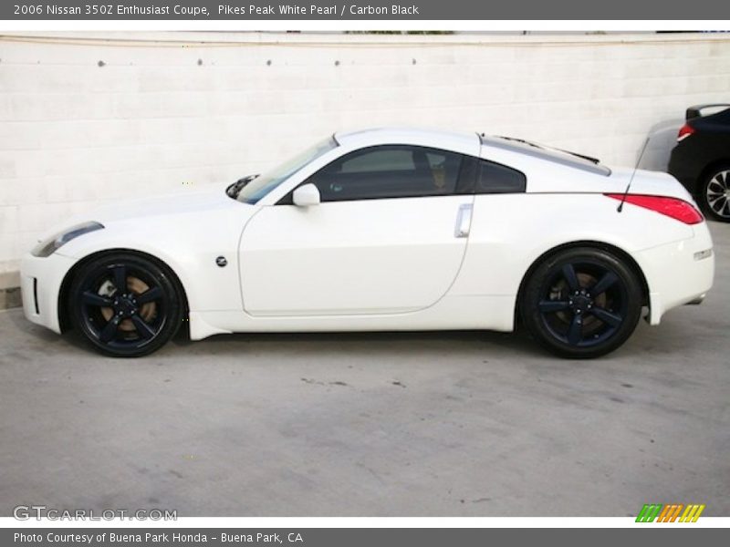 Pikes Peak White Pearl / Carbon Black 2006 Nissan 350Z Enthusiast Coupe