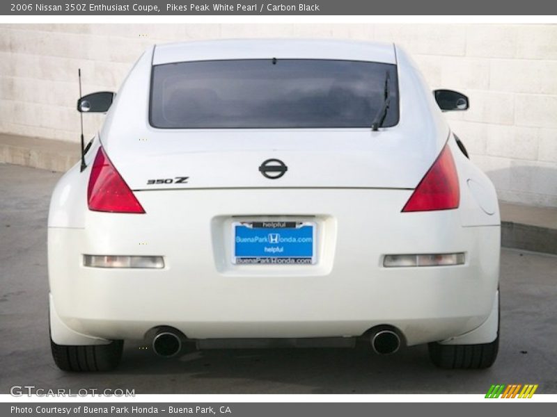Pikes Peak White Pearl / Carbon Black 2006 Nissan 350Z Enthusiast Coupe