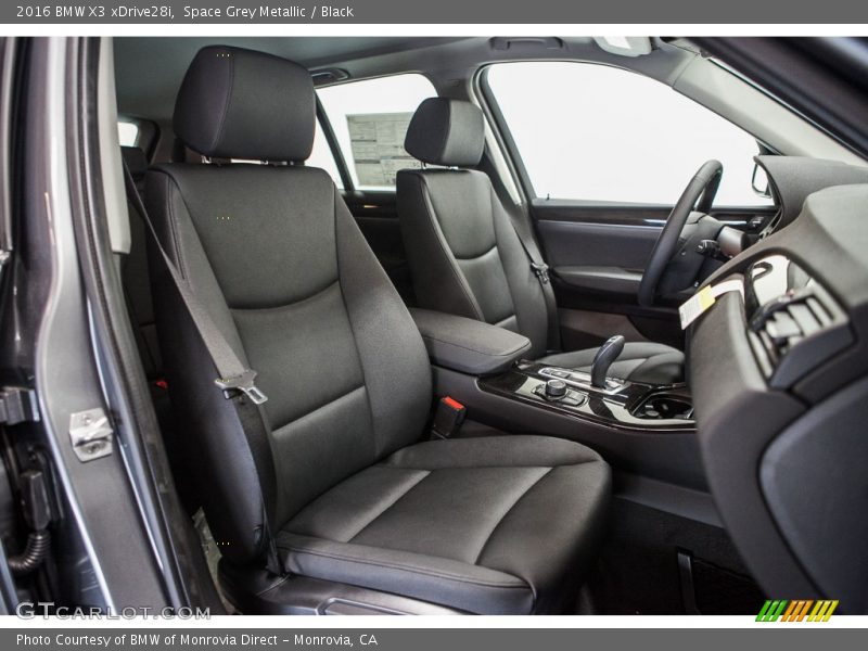 Space Grey Metallic / Black 2016 BMW X3 xDrive28i
