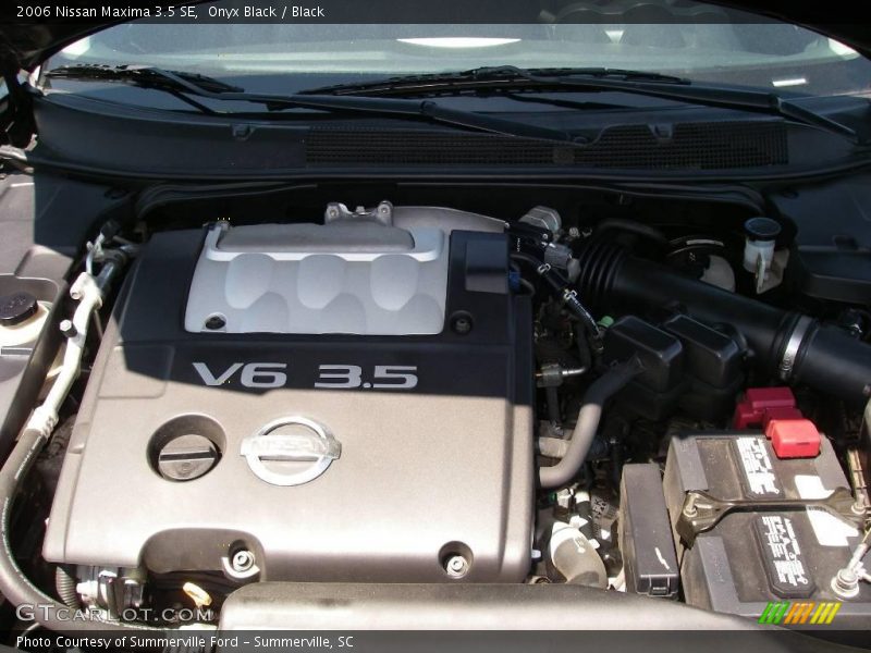 Onyx Black / Black 2006 Nissan Maxima 3.5 SE