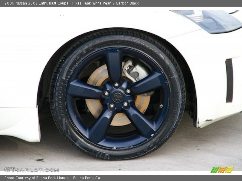 Pikes Peak White Pearl / Carbon Black 2006 Nissan 350Z Enthusiast Coupe
