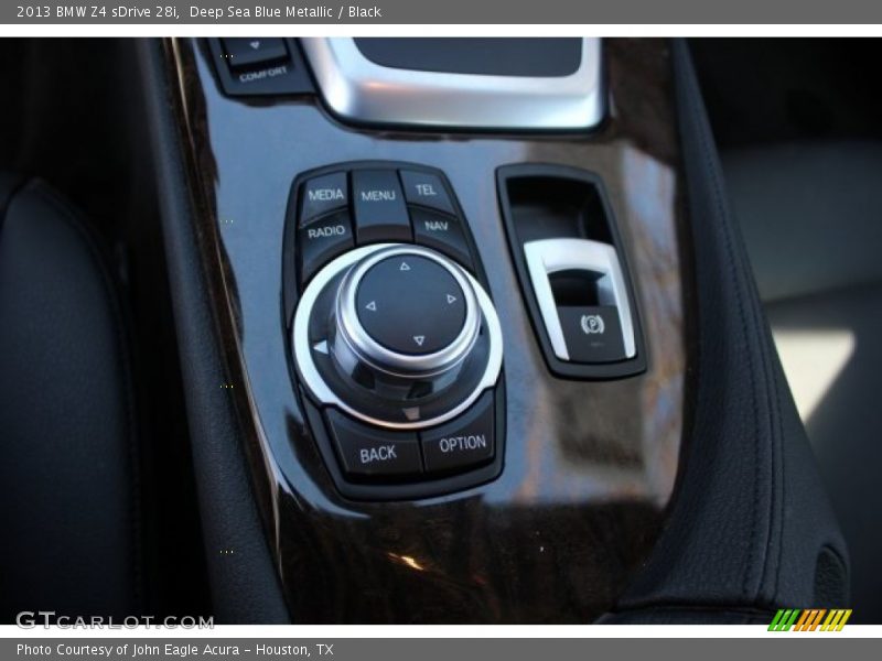 Deep Sea Blue Metallic / Black 2013 BMW Z4 sDrive 28i