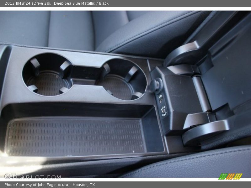 Deep Sea Blue Metallic / Black 2013 BMW Z4 sDrive 28i