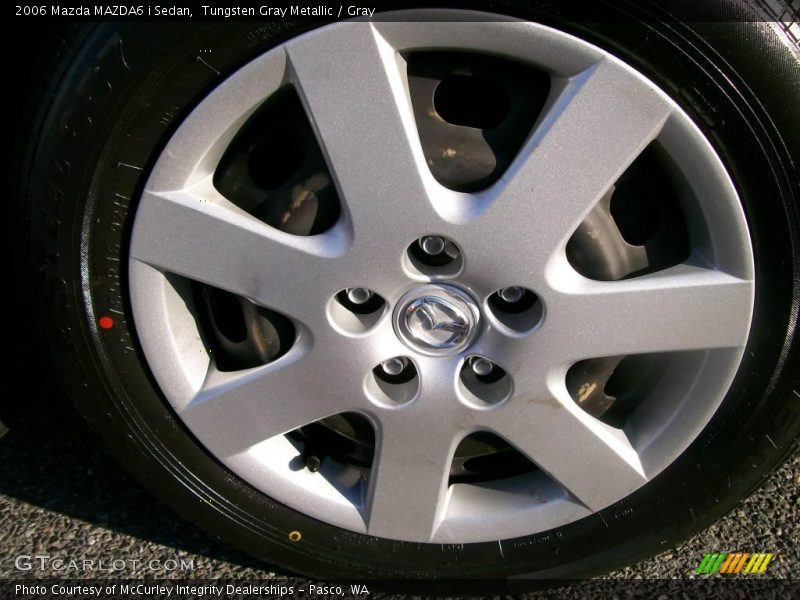Tungsten Gray Metallic / Gray 2006 Mazda MAZDA6 i Sedan