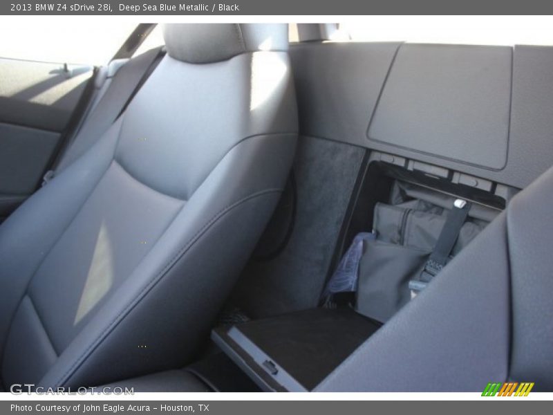 Deep Sea Blue Metallic / Black 2013 BMW Z4 sDrive 28i