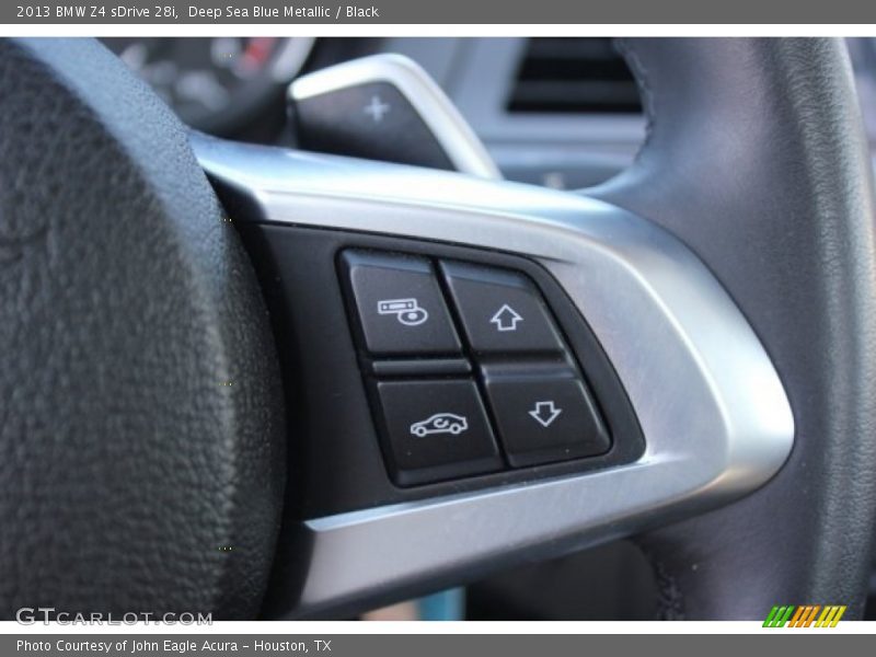 Deep Sea Blue Metallic / Black 2013 BMW Z4 sDrive 28i