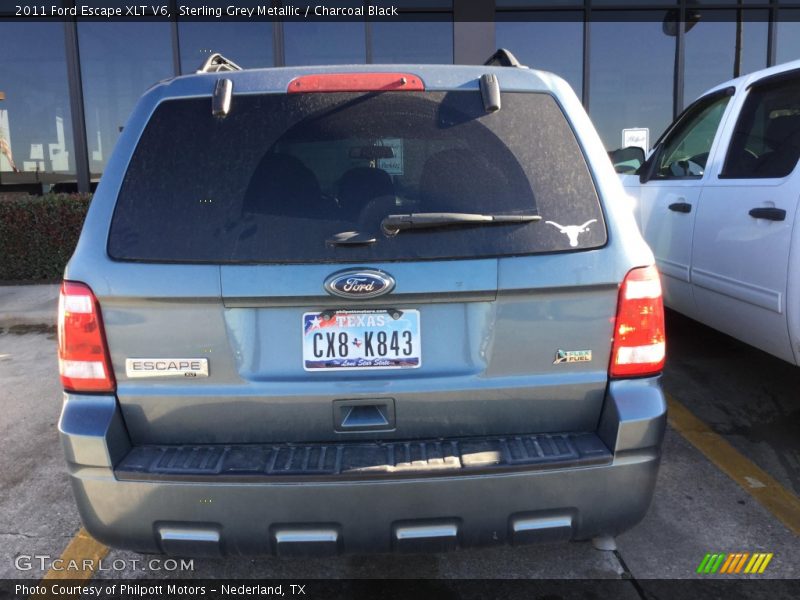 Sterling Grey Metallic / Charcoal Black 2011 Ford Escape XLT V6