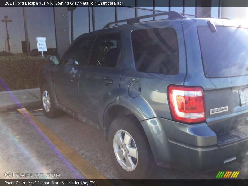 Sterling Grey Metallic / Charcoal Black 2011 Ford Escape XLT V6