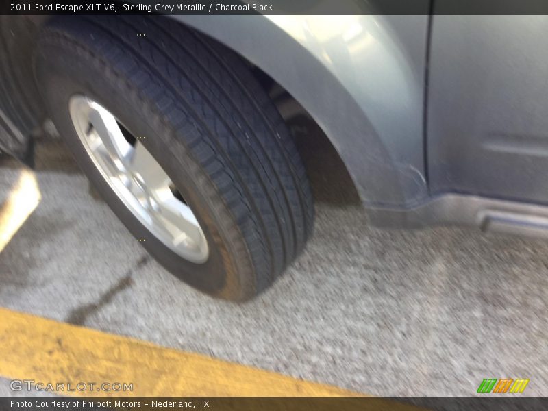 Sterling Grey Metallic / Charcoal Black 2011 Ford Escape XLT V6