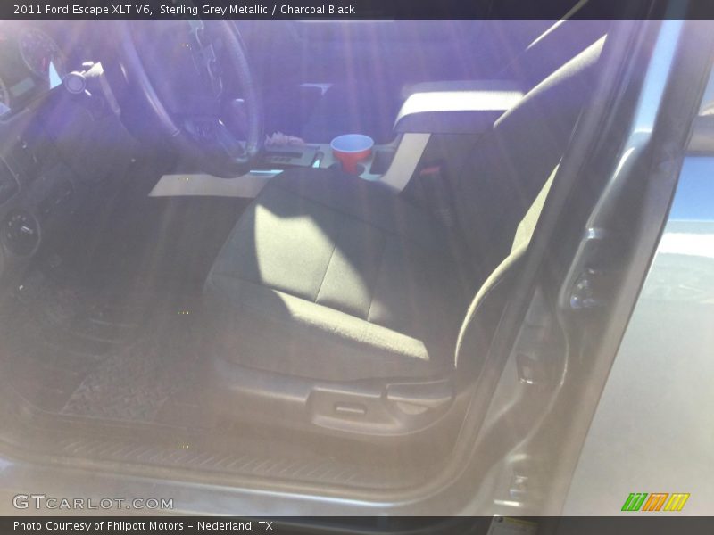 Sterling Grey Metallic / Charcoal Black 2011 Ford Escape XLT V6
