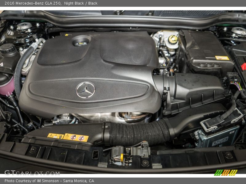 Night Black / Black 2016 Mercedes-Benz GLA 250